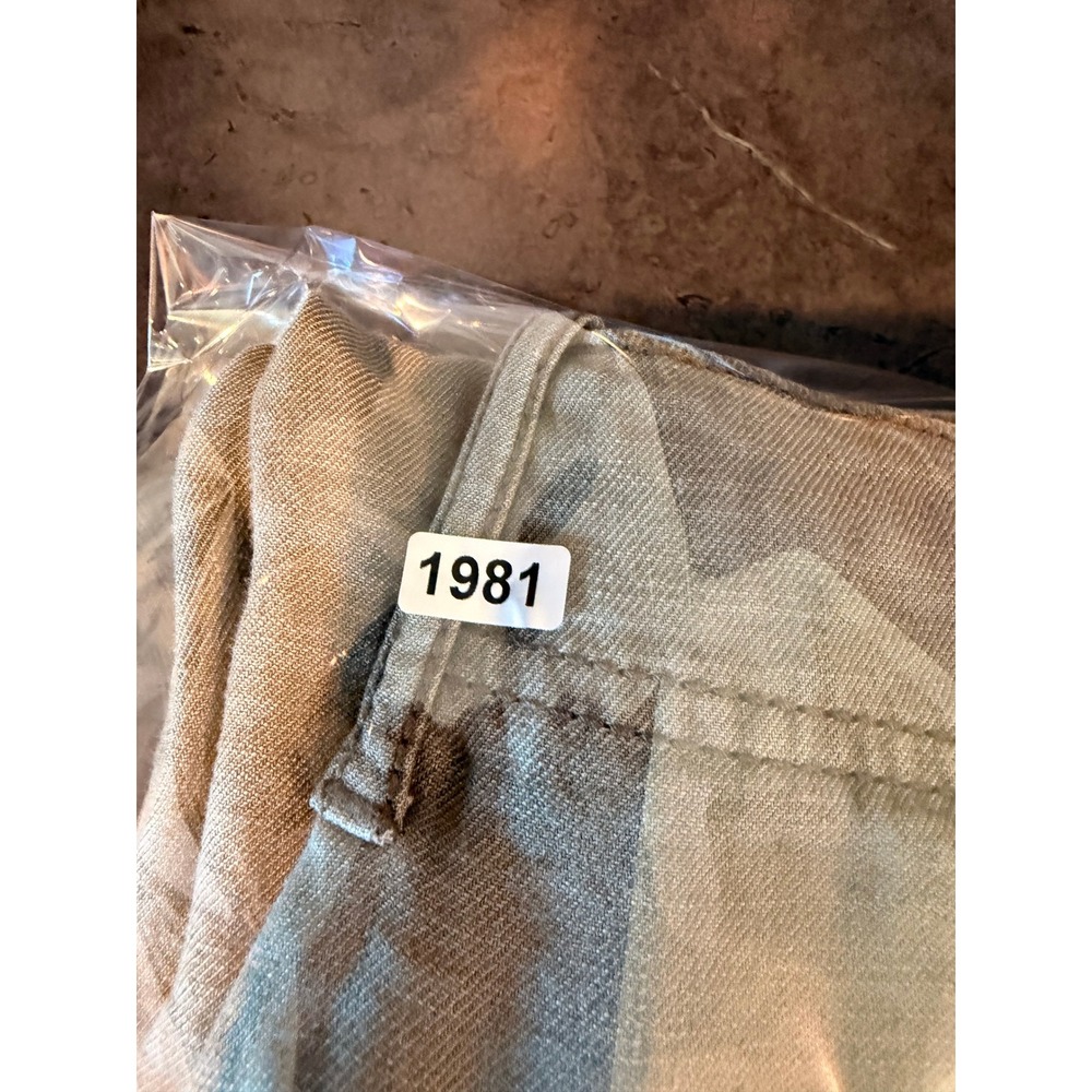 American Eagle Women Olive Green Linen Blend Utility Cargo Pants Sz 8 Reg Safari - Picture 15 of 15